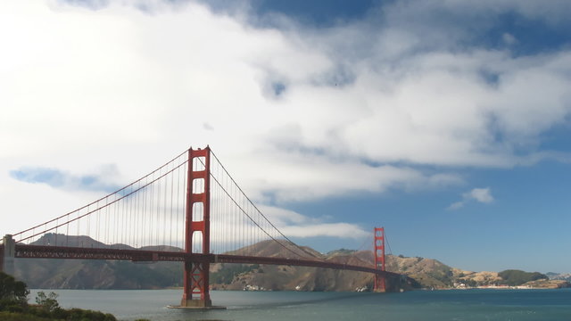 Time lapse Golden Gate Bridge