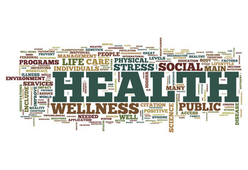 Word Cloud "Health"