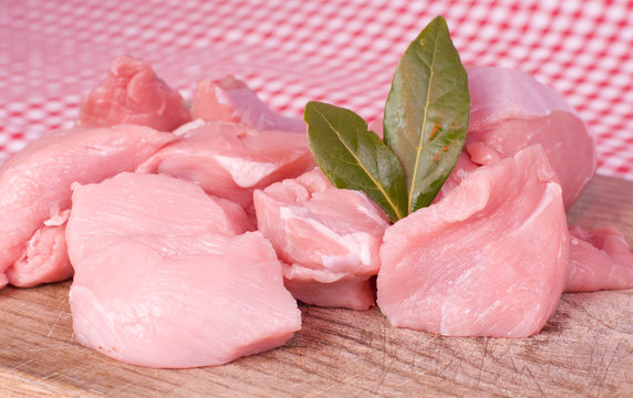 morceau de viande crue - veau