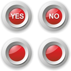 Yes No Button
