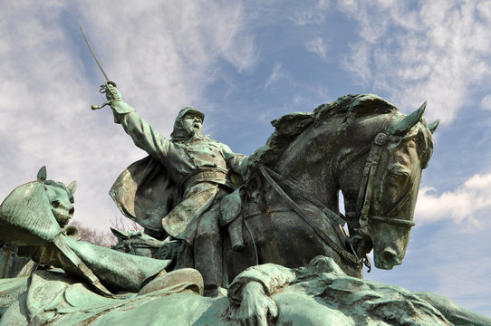 Civil War Soldier Statue