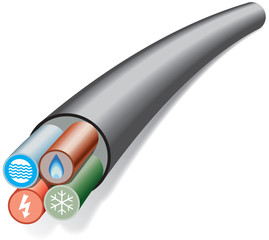 Service supplies to buildings