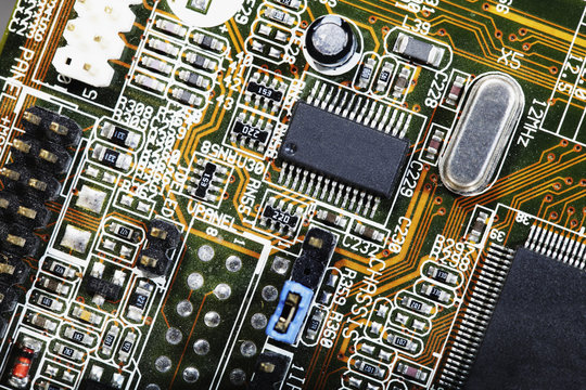 circuits, resistors and electrodes