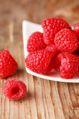 fresh raspberries