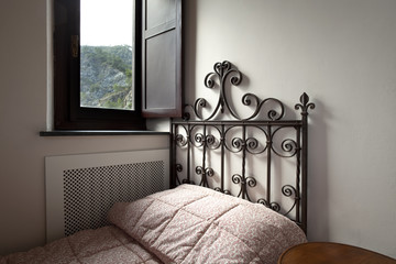 dettaglio di camera da letto