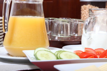 Orangensaft / Frühstück