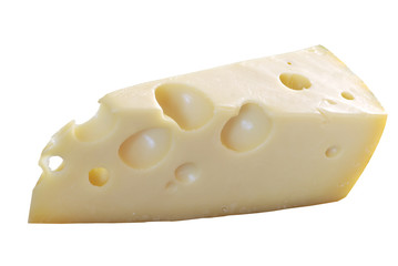Cheese isolated