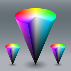 HSV color cone