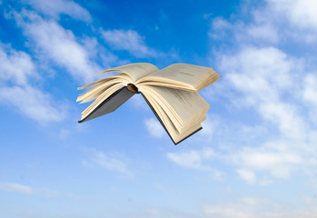 Flying book