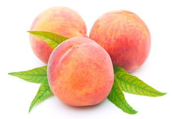 Ripe peaches