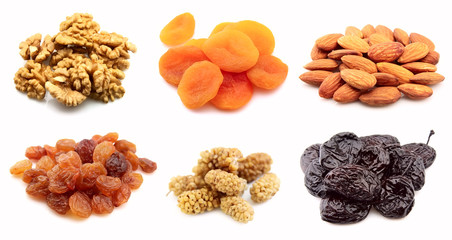 Dried nuts and fruits
