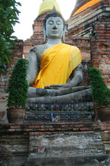 Buddha in Ayutthaya, Thailand.