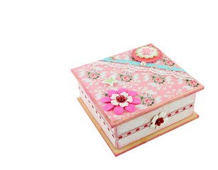 Handmade wooden gift box