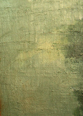 Background paper, detail of an oil painting