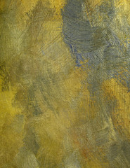 Background, detail of an oil painting
