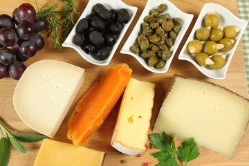 Cheese and pickles