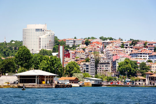 Besiktas port in Istanbul