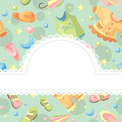 baby background illustration