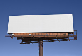 Big Blank Billboard - obrazy, fototapety, plakaty