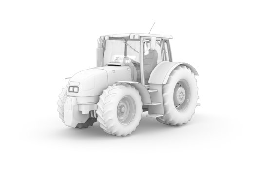 Traktor (white)