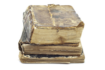 Old tattered book