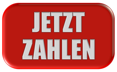 Button rot Ecken rund JETZT ZAHLEN