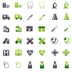 medicine Green & Black