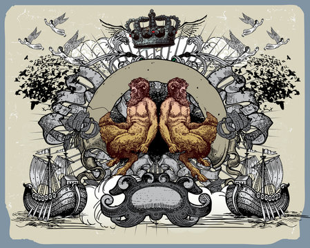 Mythological compositions