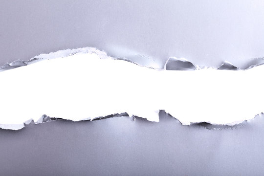 Ripped Paper - Much Space For Own Text