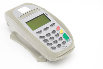 Brown Credit Card Terminal