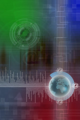 Obraz premium internet concept