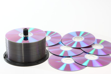 DVD Spindel mit DVD 