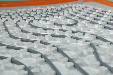 Obraz premium Tubes PLancher Chauffant