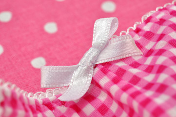 Pink Lingerie Closeup