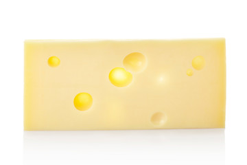 Swiss emmental cheese