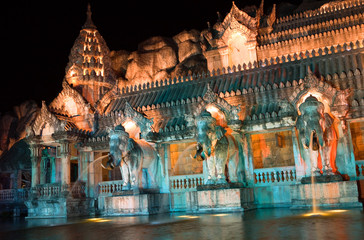 Palace of the elephants, Thailand