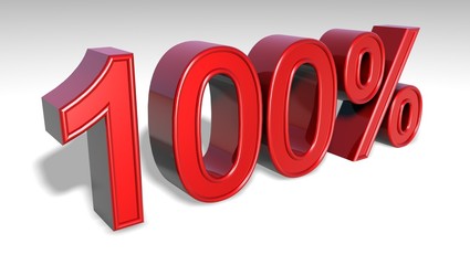 100% _ pourcentages