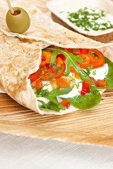 Wheat wraps.