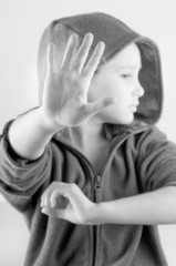 girl being defiant