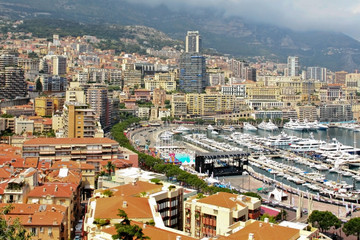 Obraz premium panorama of Monaco
