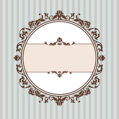 decorative vintage frame