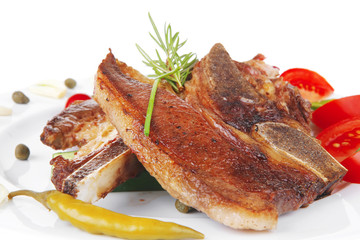 grilled beef meat fillet