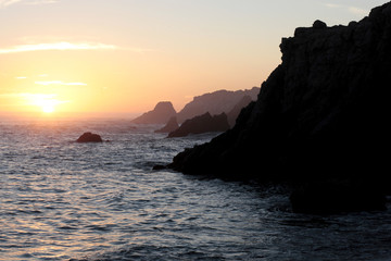 Fototapeta na wymiar Point Lobos State Reserve w Kalifornii