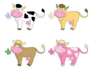 Set of cows