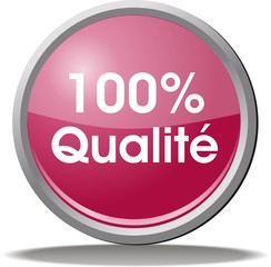 bouton 100% qualité