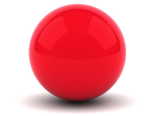 Red sphere