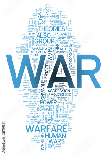 "Word Cloud "War"" Stock photo and royalty-free images on Fotolia.com