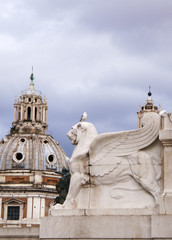 dettaglio scultura altare della Patria, Roma
