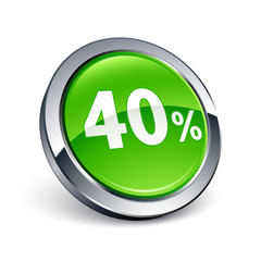icône bouton internet 40%