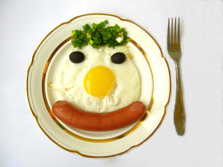 fried eggs